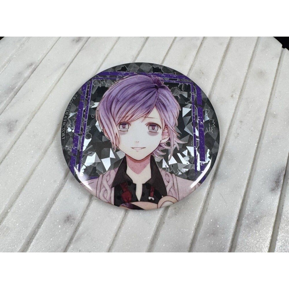 Japanese Anime Diabolik Lovers Holo Can Badge Yui Komori PRINCESS COLLECTION